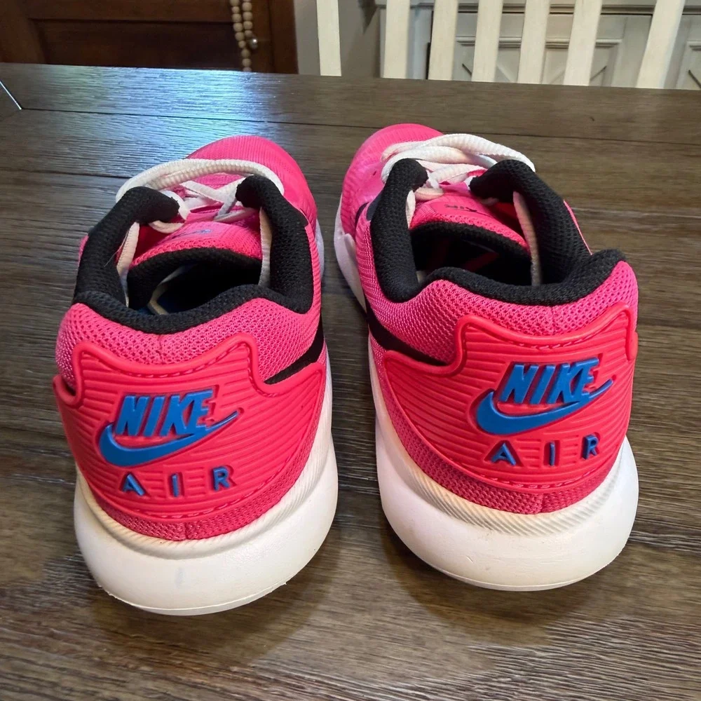 Nike Air Max Oketo Hyper Pink Black Kids‎ Running Shoes CK1755-600 Size 5.5Y